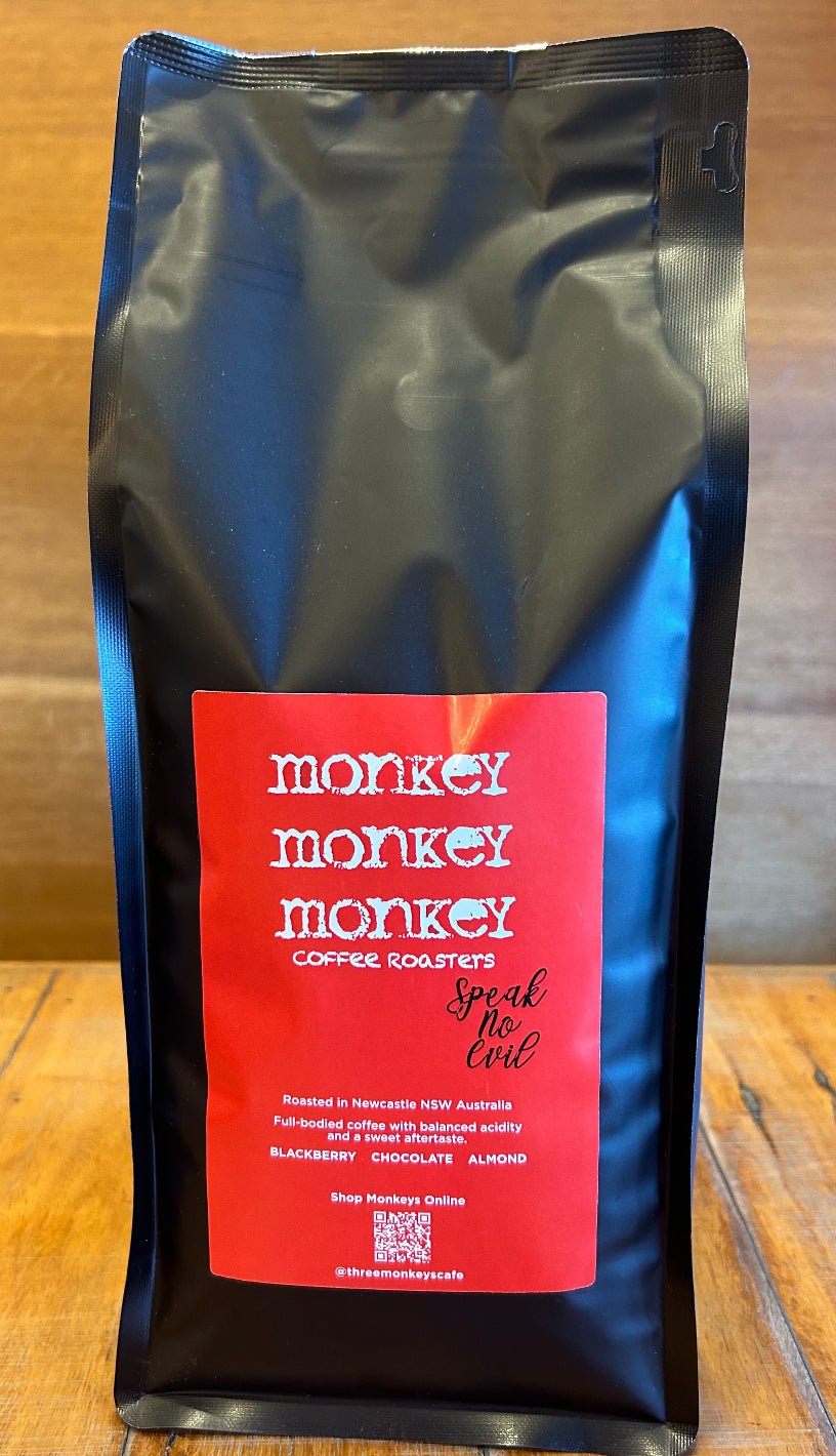 3 monkeys speak no evil coffee - 1kg